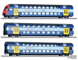 Coffret de voitures DPZ "S-Bahn Zürich", epoque IV