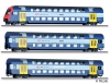Coffret de voitures DPZ "S-Bahn Zürich", epoque IV